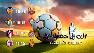 EN DIRECTO ARNEDO CUP Partidos Sábado mañana Campo de Sendero [upl. by Olleina]