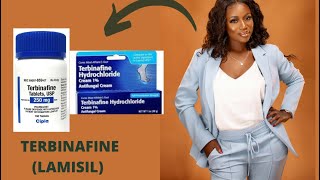 Terbinafine Lamisil  How to use Side effects caution [upl. by Cyril150]