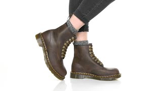 Dr Martens 1460 Crazy Horse Leather Boots SKU 9181851 [upl. by Ynahteb]