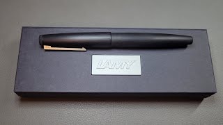 Lamy 2000 Fountain Pen Review [upl. by Lindemann783]