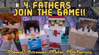 AJAKIN 4 FATHER DI MINECRAFT MINI GAME INI GemmaD Mefelz OdoKentang Stresmen [upl. by Gildus]