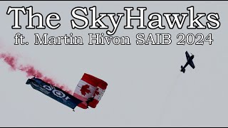 CAF SkyHawks Plus ft Martin Hivon in 4K  SAIB 2024  20240623 [upl. by Ellevehc]