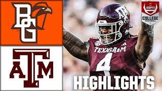 Bowling Green Falcons vs Texas AampM Aggies  Full Game Highlights  ESPN College Football [upl. by Erland]