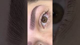 youtube eyebrowmicroshading microblading eyebrow eyebrowmakeup youtubeshorts lashextensions [upl. by Ernst756]