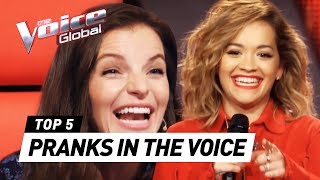 Superstars PRANK The Voice coaches with unexpected Audition [upl. by Hildebrandt]