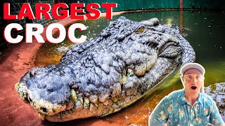 Feeding The Worlds LARGEST Crocodile [upl. by Ferino]