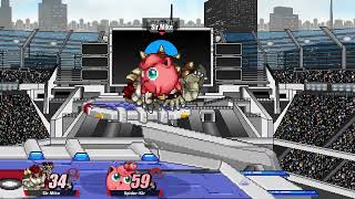 SSF2 BOWSERVSJIGGLYPOOF online gameplay [upl. by Noryt868]