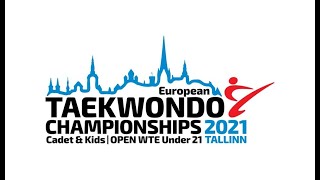 Cadet European Under 21 Cadets and kids Championship 2021 Court 3 day 2 [upl. by Haynor]