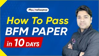 How to Crack BFM Exam in 10 days  CAIIB  BFM [upl. by Anesuza]