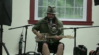 JACOB GREEN  cigar box guitar  quotBlade of Grassquot  South Strafford Vermont  July 16 2024 [upl. by Ardiek]