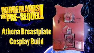 Cosplay Tutorial Borderlands Athena Breastplate [upl. by Ardni95]