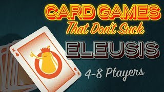 Eleusis  Card Games That Dont Suck [upl. by Aisad]