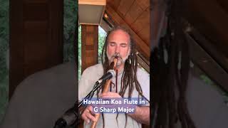 Hawaiian Koa Flute in G Sharp Major [upl. by Barbur]