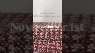 Get your yarn and knitting needles ready Classic Tweed Wrap pattern coming November 1st knitter [upl. by Nnairak442]