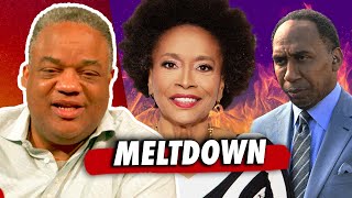 Jenifer Lewis’s Meltdown FLUSTERS Stephen A Smith Over 2024 Election Results [upl. by Adlev]