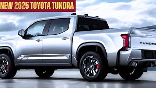 FIRST LOOK  2025 Toyota Tundra Release date  Details Interior And Exterior [upl. by Arlina]