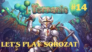 Terraria Lets Play Sorozat 14  Wall of Flesh Fight korai hardmode kezdete [upl. by Ashlen636]