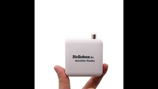 HELLOBOX B1 Bluetooth Satellite Finder With Android System APP For Satellite TV Receiver New Style A [upl. by Airdnek986]