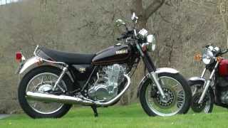 Essai Yamaha SR 400  Le retour du kick [upl. by Ahsataj]