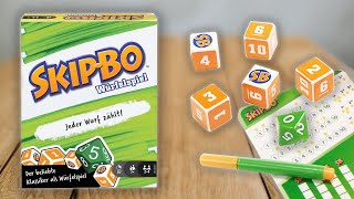 SKIP BO WÜRFEL  Spielregeln TV Spielanleitung Deutsch  MATTEL GAMES WÜRFELSPIEL DICE [upl. by Hauge]