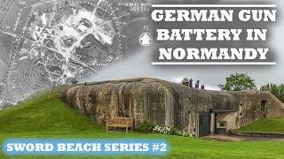 A DDay German Gun Battery in Normandy  Merville Battery near Sword Beach [upl. by Dier156]