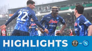 HIGHLIGHTS  Venezia  Napoli 02  Serie A  24ª giornata [upl. by Amilah]