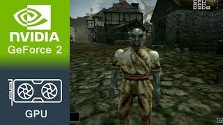 The Elder Scrolls Morrowind Gameplay GeForce 2 [upl. by Belldame527]