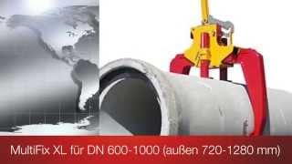 MultiFix XL DN 6001000 Rohrgreifer [upl. by Atteval]