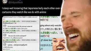 Forsen Reacts  Japanese People Arguing Over Western Cartoons [upl. by Refenej438]