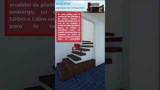 ¿Cómo diseñar una escalera arquitectura diseñoarquitectonico escaleras [upl. by Yliah]