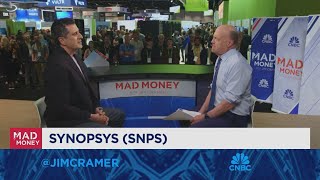 Synopsys CEO Sassine Ghazi goes oneonone with Jim Cramer [upl. by Atter]