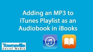 Adding MP3 to iTunes Audiobook playlist [upl. by Munster]