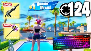 Apex Pro TKL ASMR 😴 124 Kills Solo Reload 🏆 Satisfying Keyboard OG Fortnite Reload 360 FPS 4K [upl. by Ivan873]