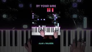 Alan x Walkers  By Your Side Piano Cover ByYourSide AlanWalker PianellaPianoShorts [upl. by Nyleahcim835]