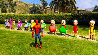 Motu Patlu Playing Hide And Seek Game In Gta 5  motu patlu and Jon the don [upl. by Quinby15]