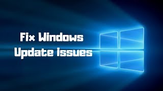 Fix Windows Update issues 2019 [upl. by Nivram]