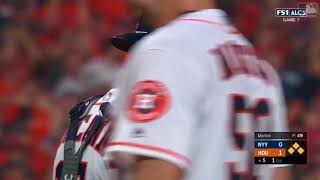 Bregman nabs Bird at home Postseason 2017  game 7 [upl. by Gregg]