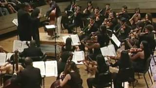 Bottesini Gran Duo Concertante II mov on a three stringed bass [upl. by Giraud]