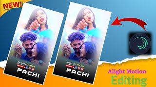 Toke Sara Jibon  Hindi Dialogue  Alight Motion Editing  Editing Tutorial Video  Purulia Song [upl. by Norej]