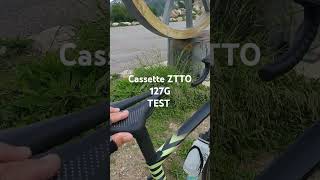 Test cassette ultralight ZTTO 12v 127g elitewheels cycling sworks aliexpress [upl. by Swanson]