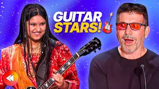 10 BEST Guitar Players OF ALL TIME On Got Talent 🤯🎸 [upl. by Erolyat]