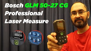 Precision and Durability with the Bosch GLM 5027 CG Professional Laser Measure [upl. by Annail]