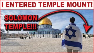 I FOUND SOLOMON TEMPLE EVIDENCE ON TEMPLE MOUNT [upl. by Llaccm]