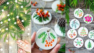 DIY Baking Soda Clay and Salt Dough Christmas Ornaments [upl. by Tierney769]