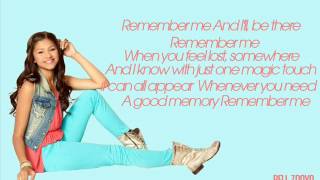 Zendaya  Remember Me Lyrics [upl. by Ut668]