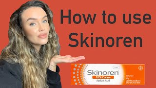 How to use Skinoren [upl. by Aicenat484]