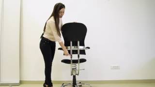 Review on SpinaliS Spider Series Chair for Stronger Core Muscles [upl. by Annaiuq928]