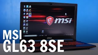 MSI GL63 8SE il notebook gaming con GeForce RTX 2060 [upl. by Swanson402]