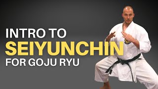 Goju Ryu Seiyunchin Kata Basics Part 1 A Detailed Introduction [upl. by Itirahc]