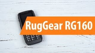 Распаковка RugGear RG160  Unboxing RugGear RG160 [upl. by Rubina]